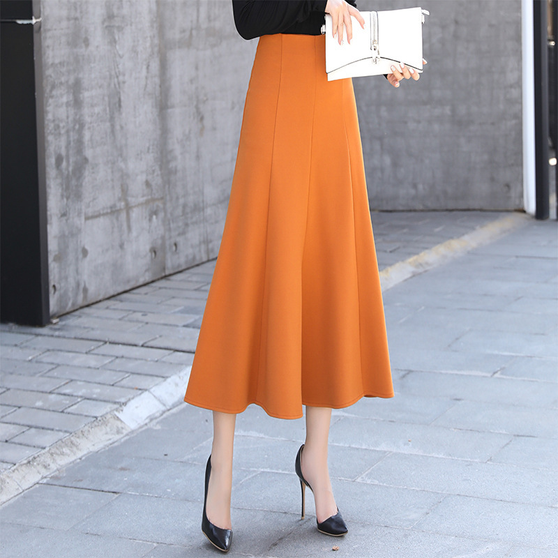 Long  A- Line Skirt