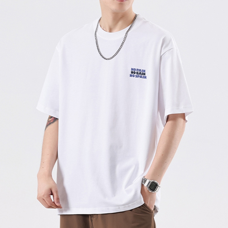 Letter Print Short-sleeve T-Shirt