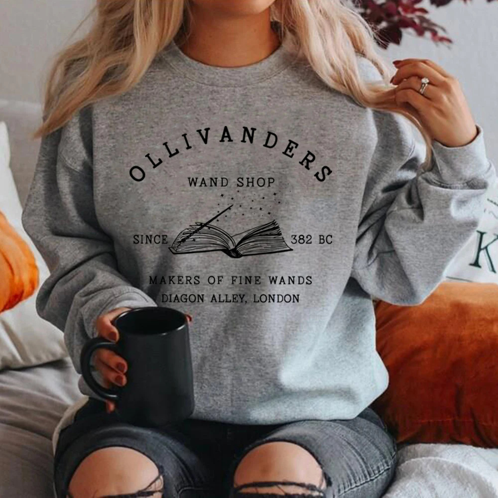 Wizard Book Shop Sweatshirt - Image 5