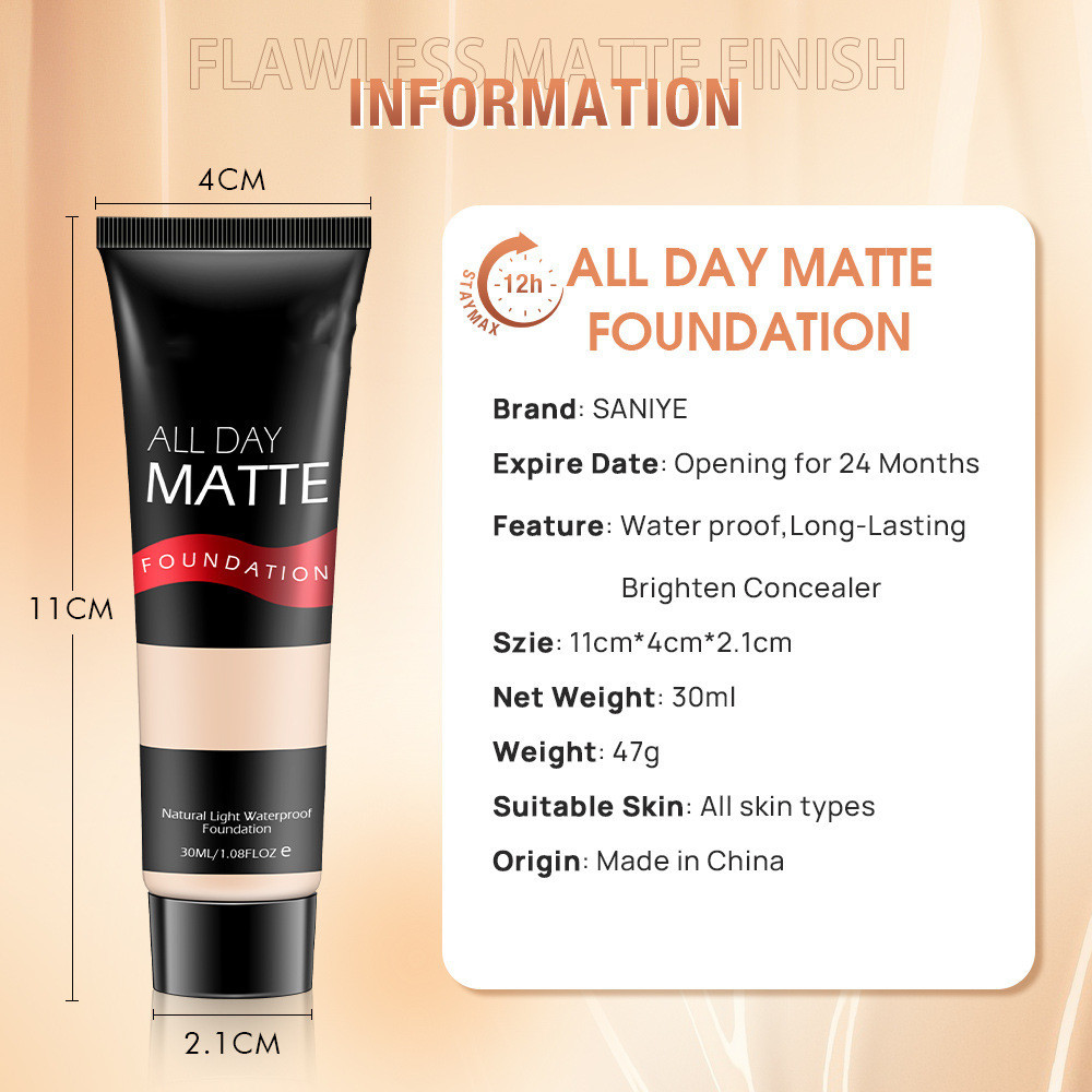 Moisturizing And Oil Controlling Foundation - Image 7