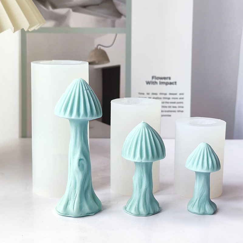 DIY Aromatherapy Mushroom Candle Silicone Mold - Image 5