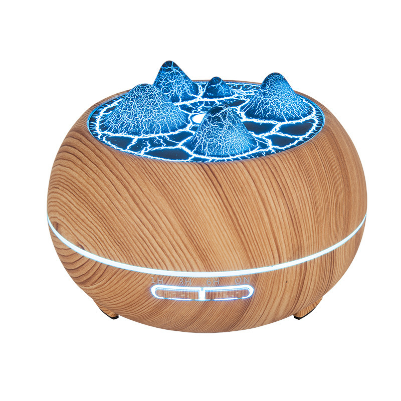 Flame Mountain Wood Grain Humidifier - Image 5