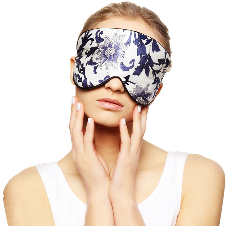 100 Printed Silk Sleep Eye Mask