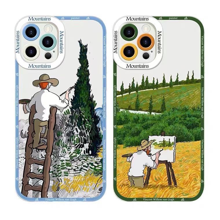 Creative Silicone Garden Scenery Phone Case - Image 5