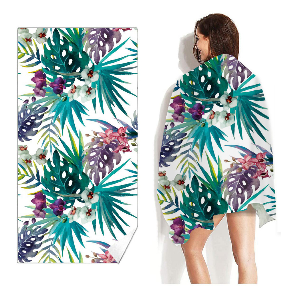 Printed Swimming Sweat Beach Towel - Image 9