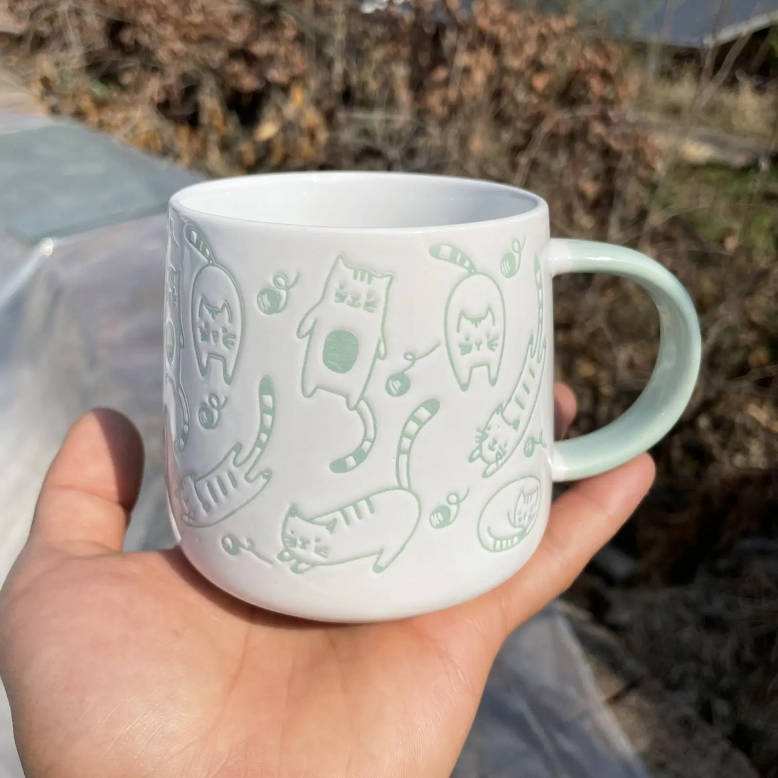 Ceramic Many Chubby Little Mugs