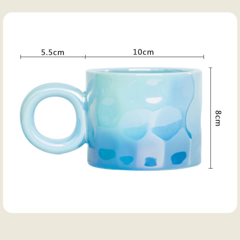 Light Luxury Electroplated Ceramic Coffee Cup - Image 6