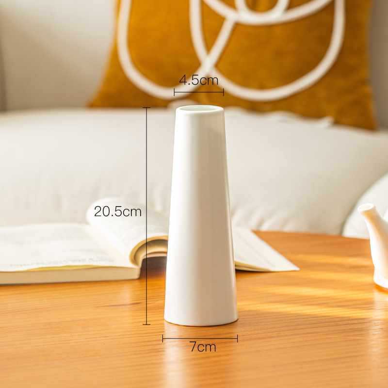 Small-Caliber Mouth Tulip Ceramic Vase - Image 7