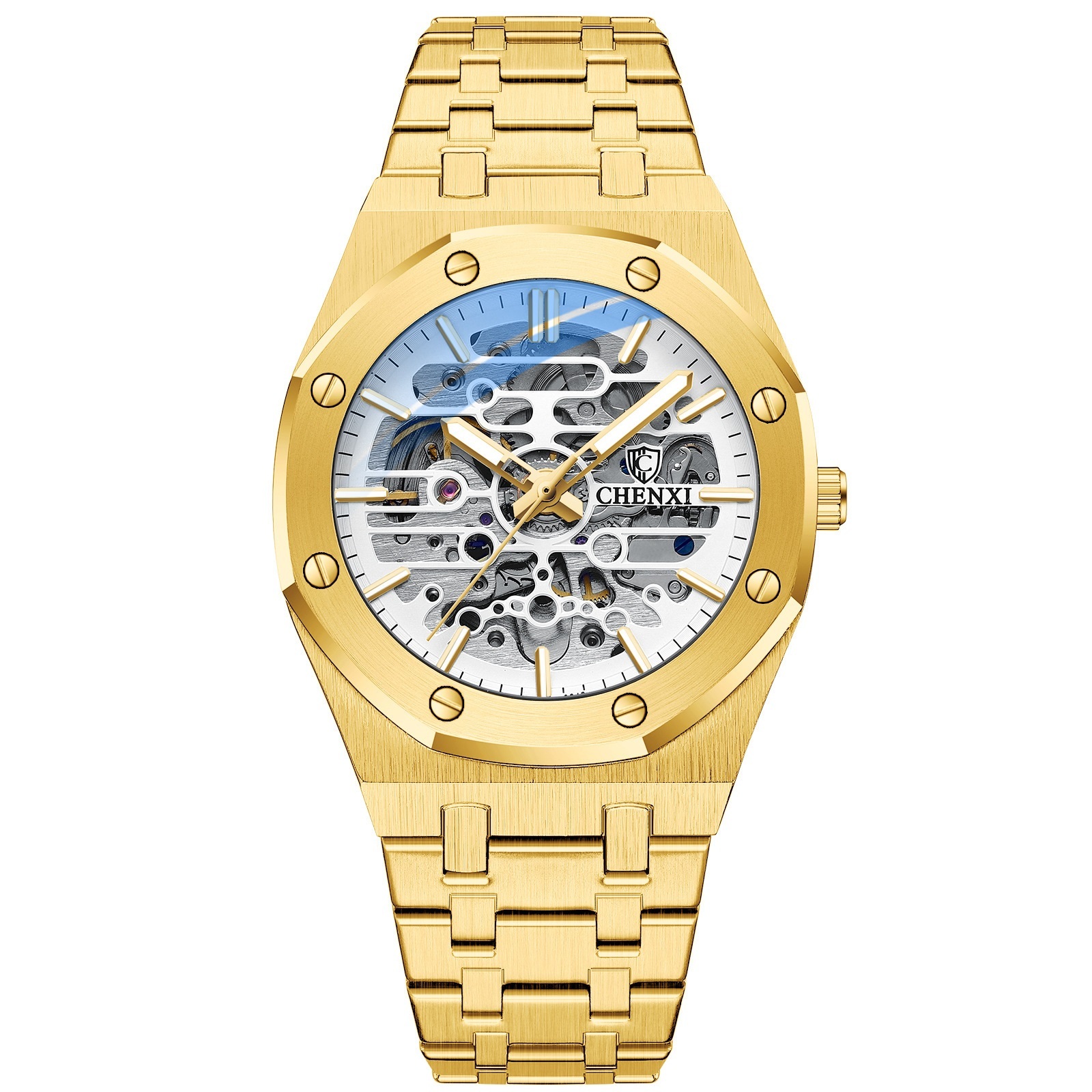 Skeleton Automatic Mechanical Watch - Image 4
