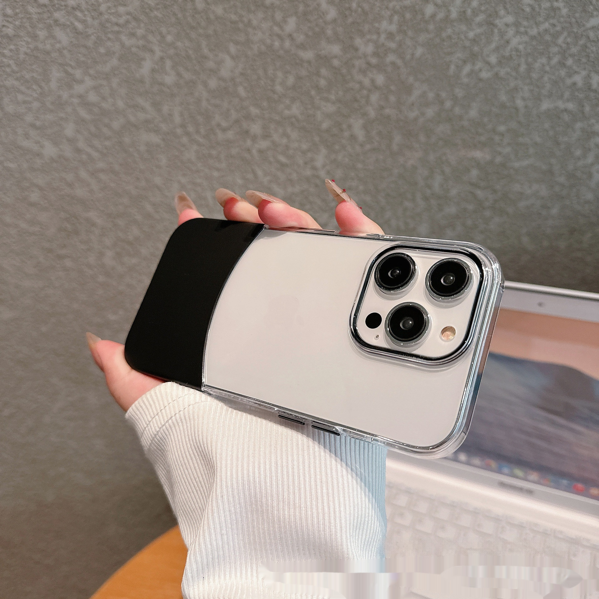 Splicing Two-in-one Phone Hard Case
