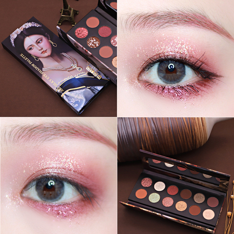 Matte Pearlescent Earth Color Eyeshadow - Image 2