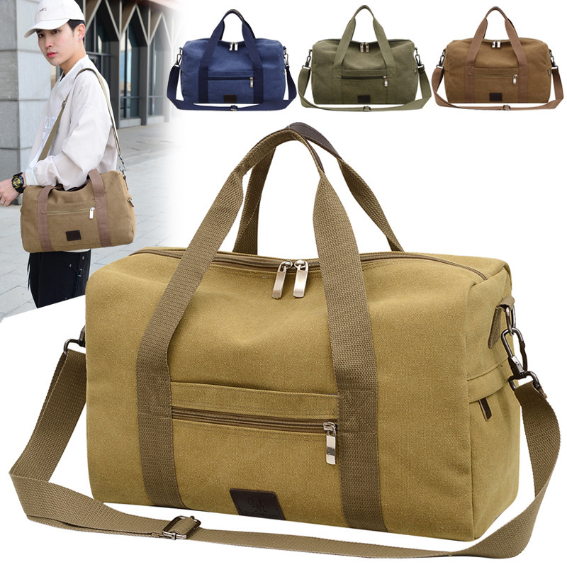 Canvas Going Out Travel Duffel Bag For Men - Image 2