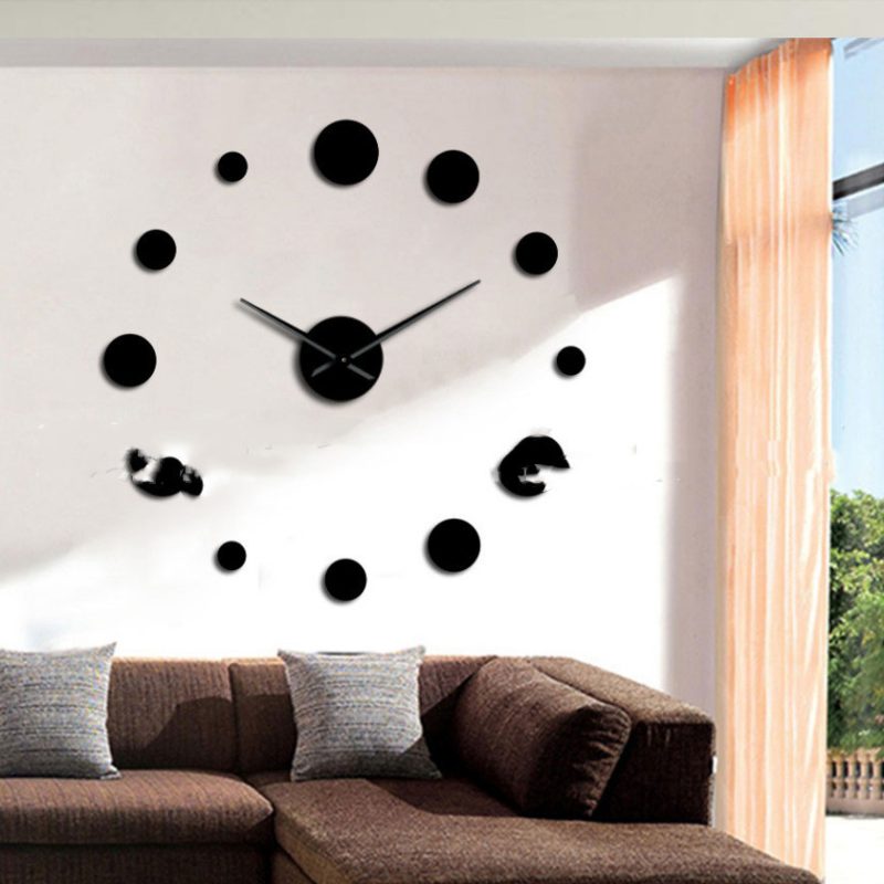 Circle Leisure Creative Wall Clock