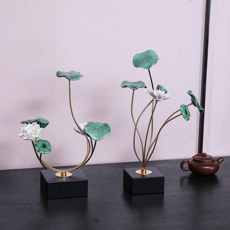 Craft Ceramic Floral Decorative Art