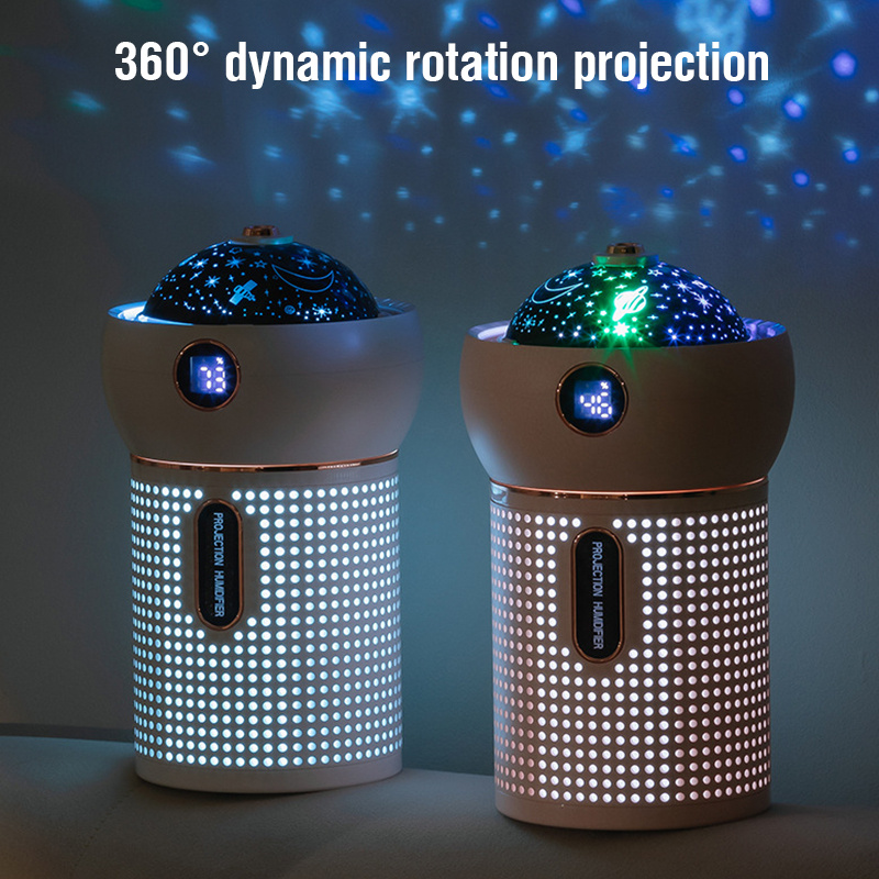 Projection Night Light Air Humidifier Aroma Diffuser - Image 3
