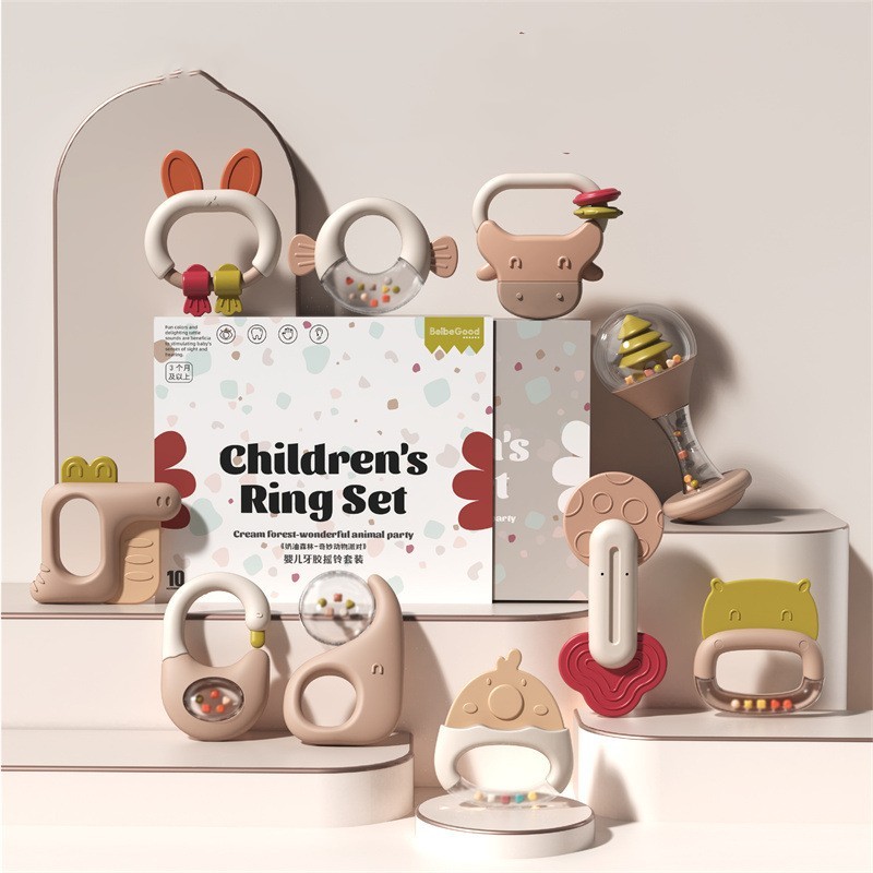 Soft Gel Baby Dental Teether Gift Box Toys