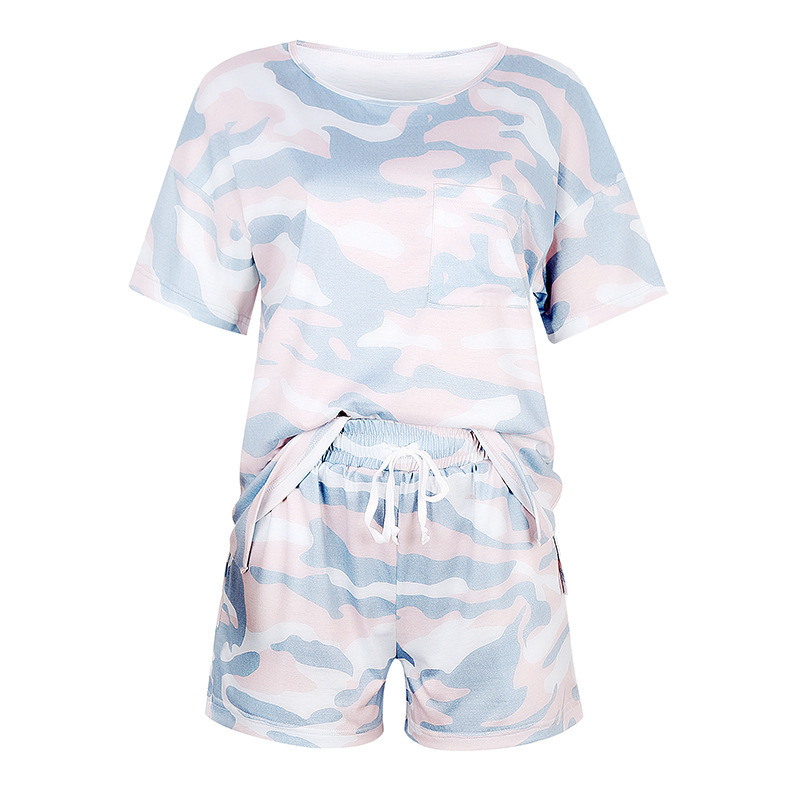Tie-Dye Print Pajamas Loungewear Tracksuit - Image 6