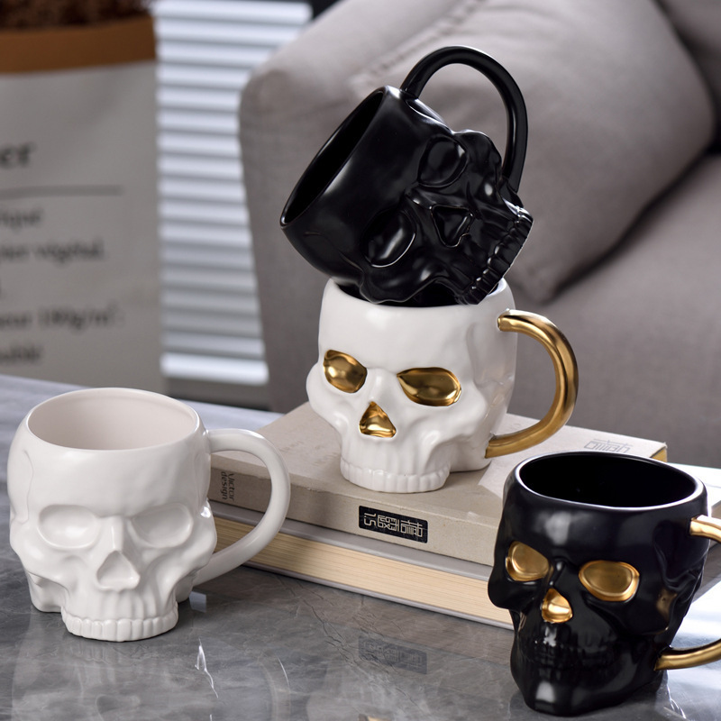 Creative Skull Bar Ceramic Mug