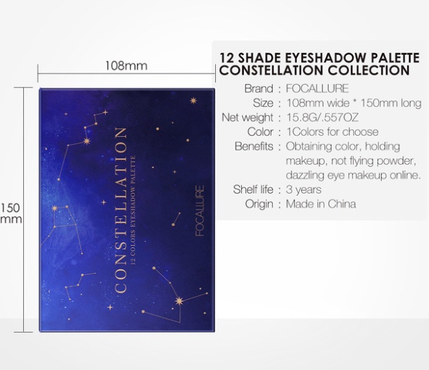 Twelve Constellation Eye Shadow Palette - Image 3