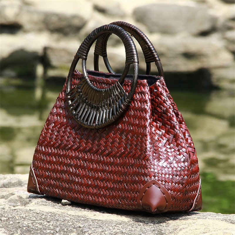 Straw Handbag - Image 3