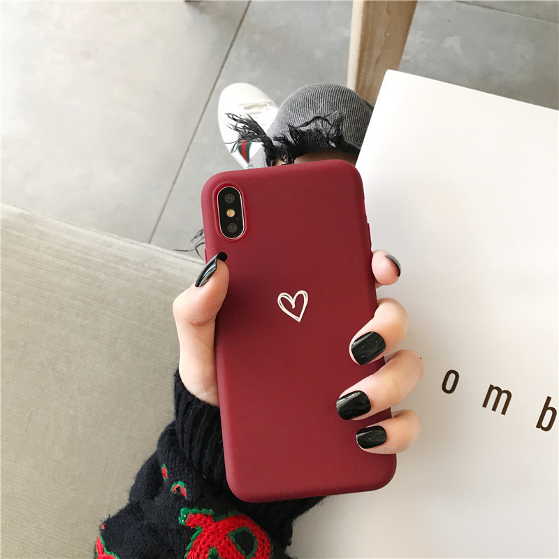 Heart Shaped Painted Love Phone Case - Image 6