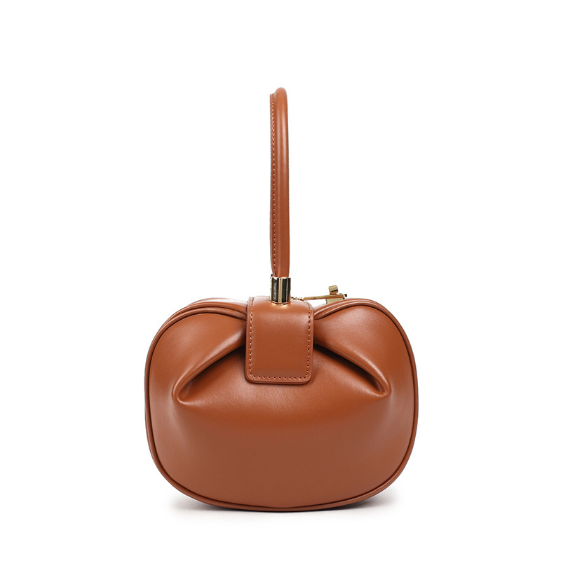 Fashion Leather Dumplings Handbag - Image 10