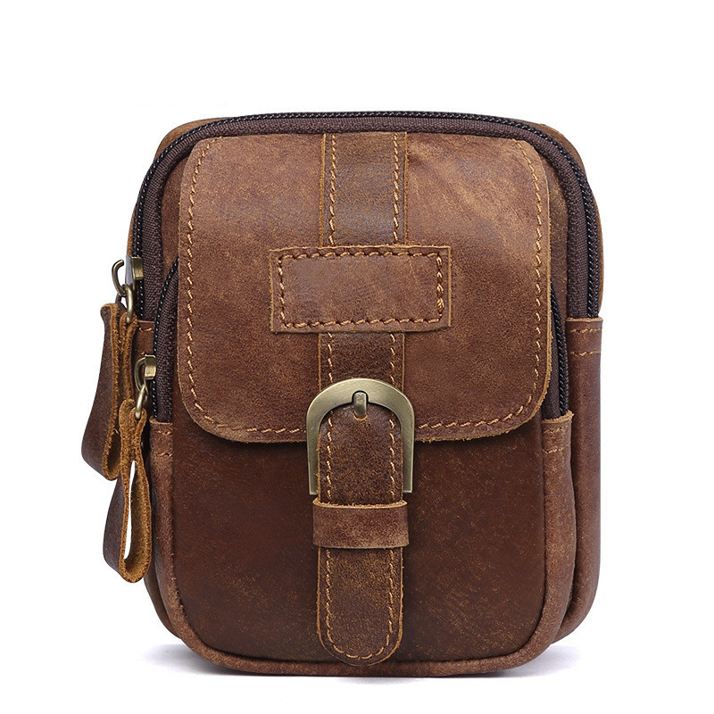 Retro Leather Fanny Packs