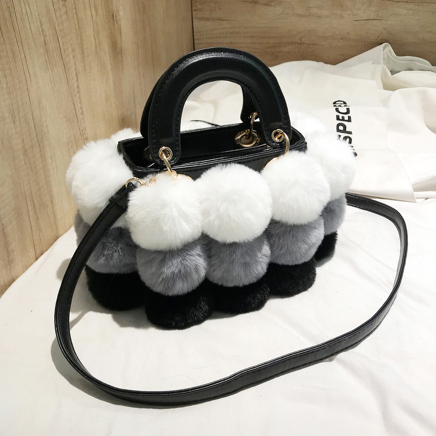 Winter Plush Handbags - Image 5