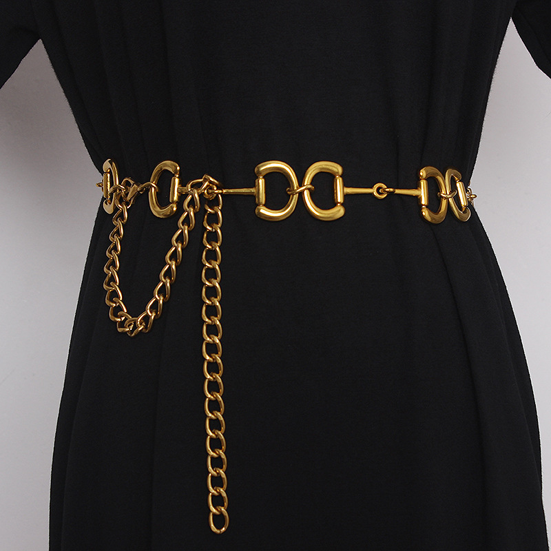 Metal Small Fragrant Waist Chain With Dress - Image 4