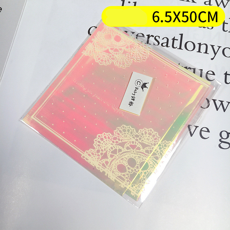 Colorful Cut Shell Fragments Laser Paper