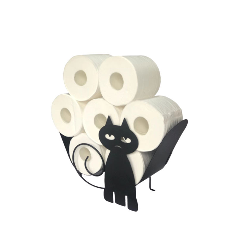 Cat Shape Bathroom Multi-Tissue Roll Storage Rack