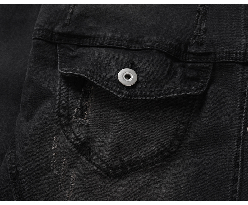 Distressed Denim Jacket - Image 2