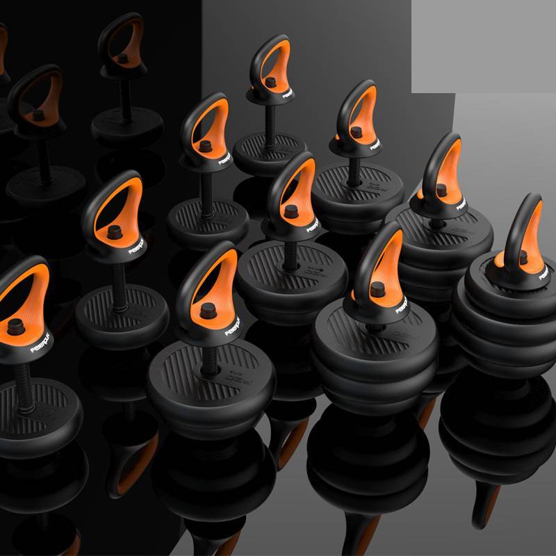 Adjustable Kettlebell Handle Weight Dumbbell Set