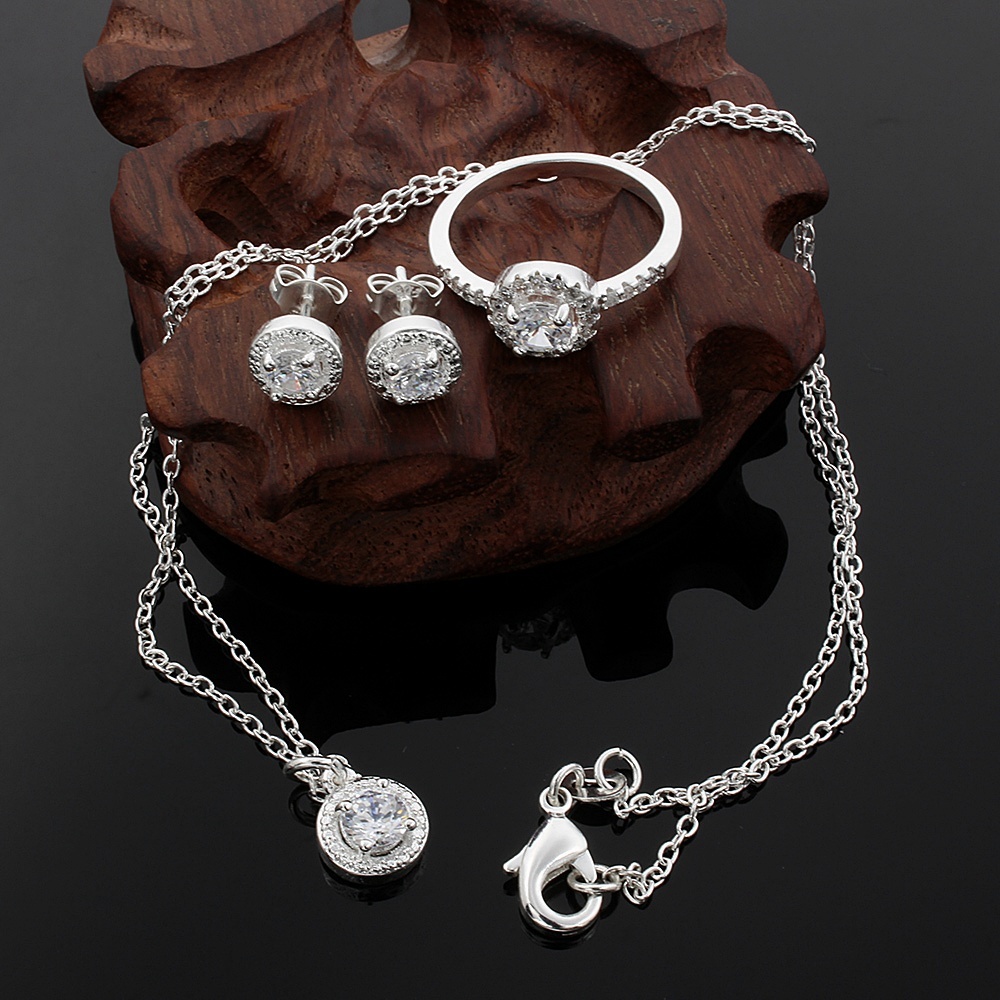 Zircon Jewelry Suit - Image 4