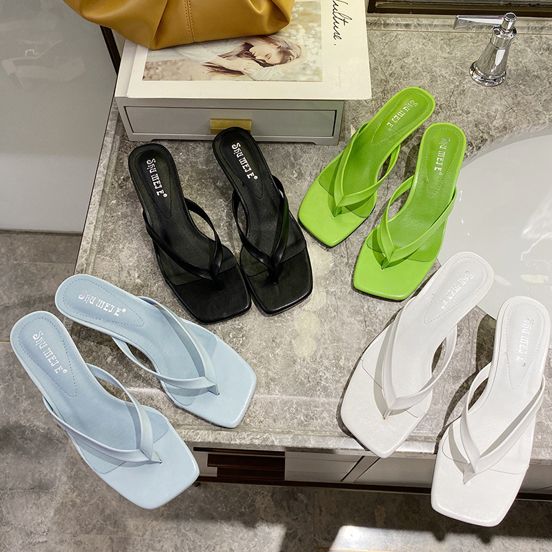 Strappy Cool Solid Color Women Slippers