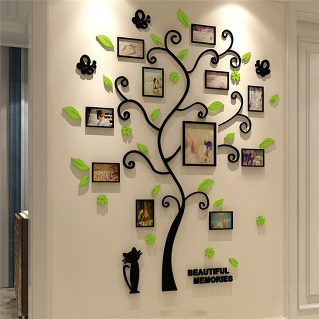 Family Photo Frame Tree Wall Sticker