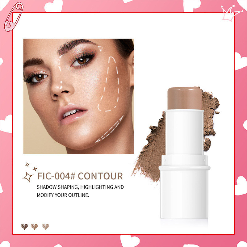 3 In 1 Highlighter Face Concealing Blush Stick - Image 8