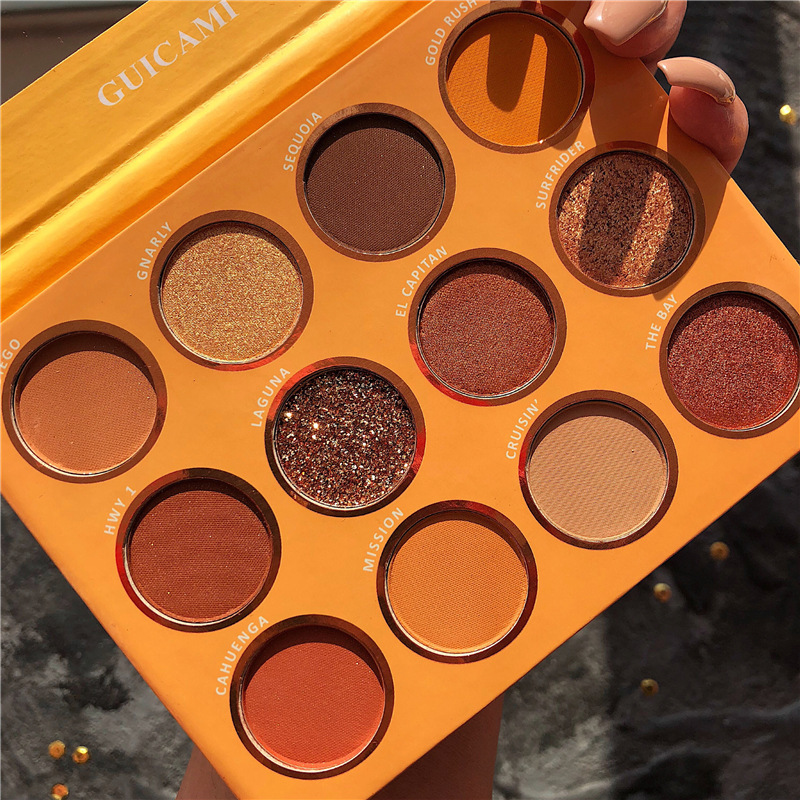 12 Color Eye Shadow Plate