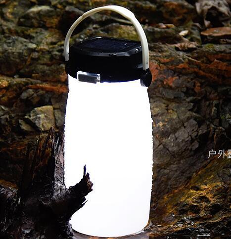 Solar Silicone Lantern Bottle Light - Image 7