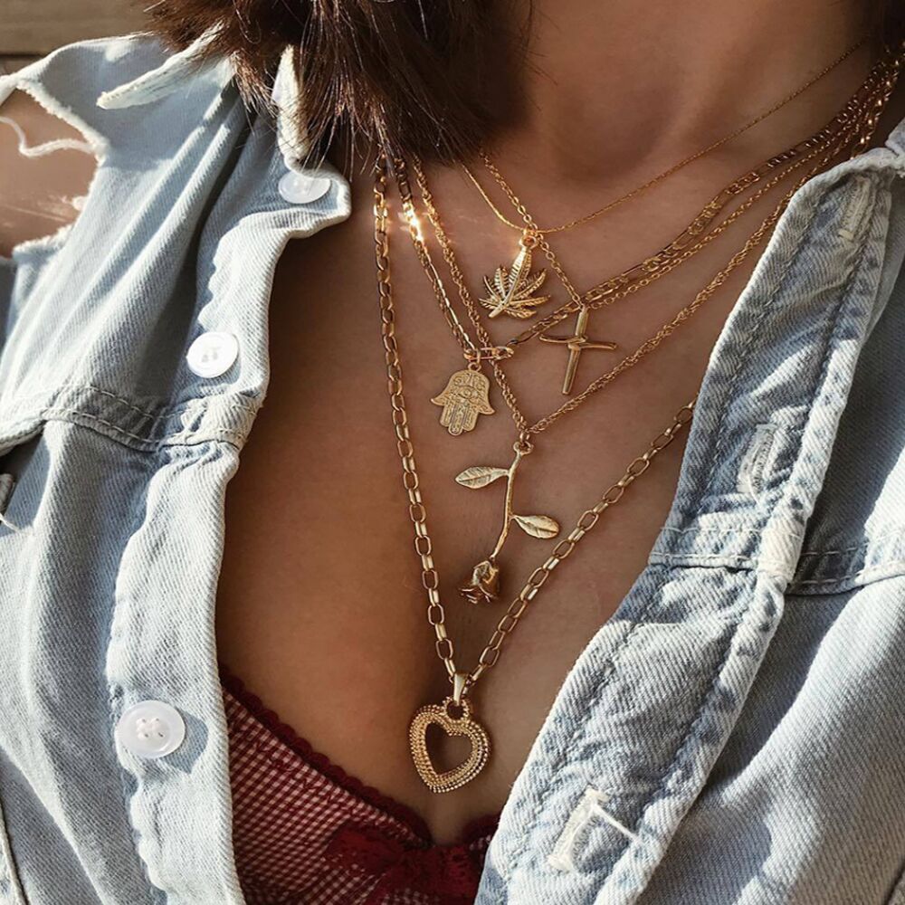 Pendant Alloy Vintage Necklace