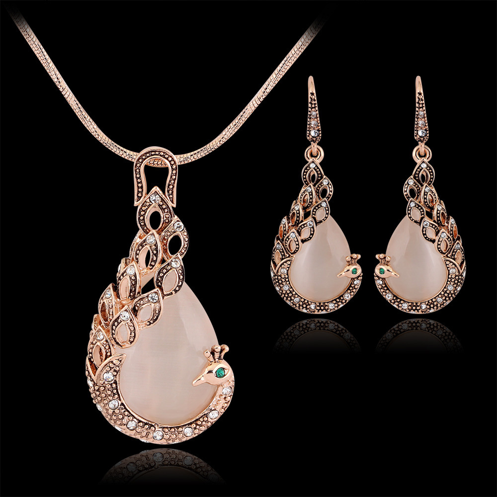 Peacock Jewelry Set - Image 4