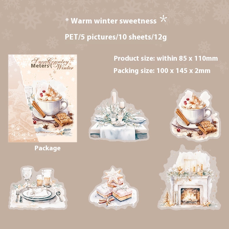 Landscape Journal Decorative Sticker Pack - Image 4