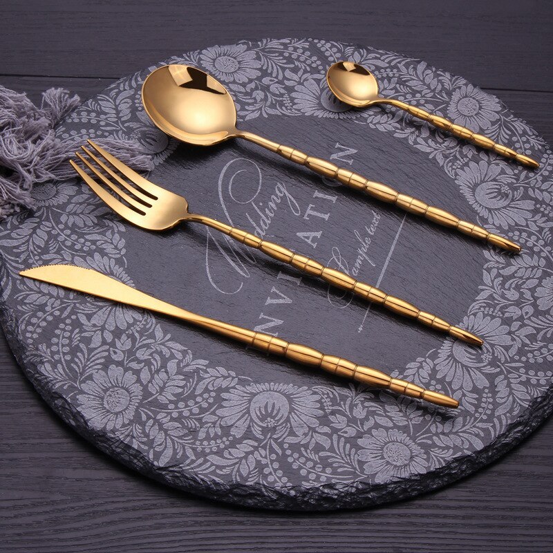 Stainless Steel Western Tableware Steak Cutlery Set