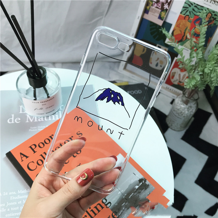 Mount Transparent Phone Case