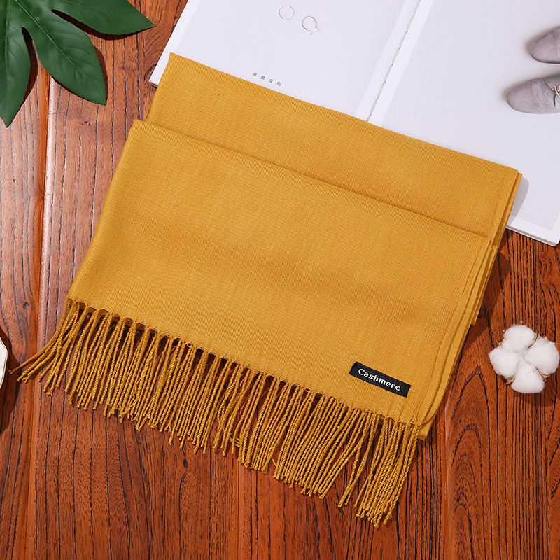 Women Foulard Neck Lady Scarf - Image 2