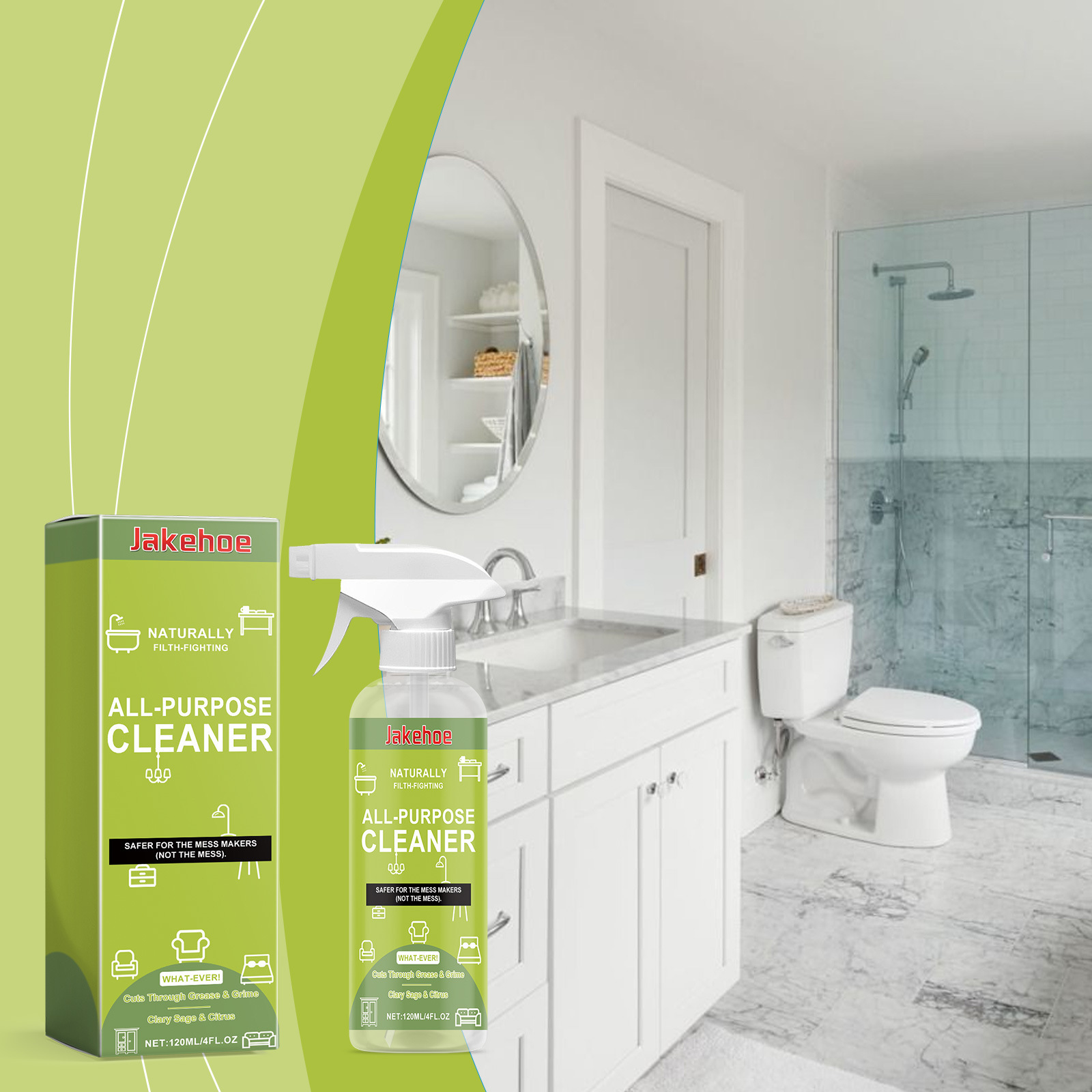 Multi-Purpose Home Tile Cleaning Spray