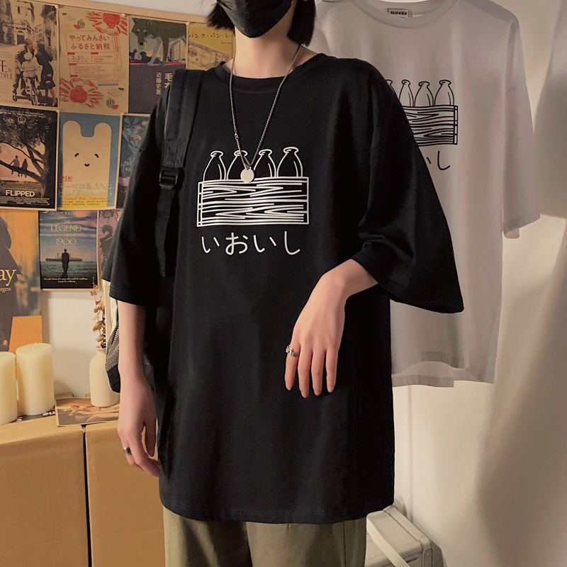 Loose Printed Drop Shoulder T-Shirts - Image 5