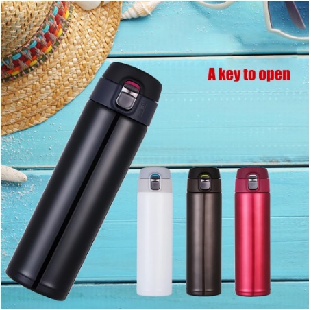 Portable Thermos Coffee Mug With Lid - Image 4