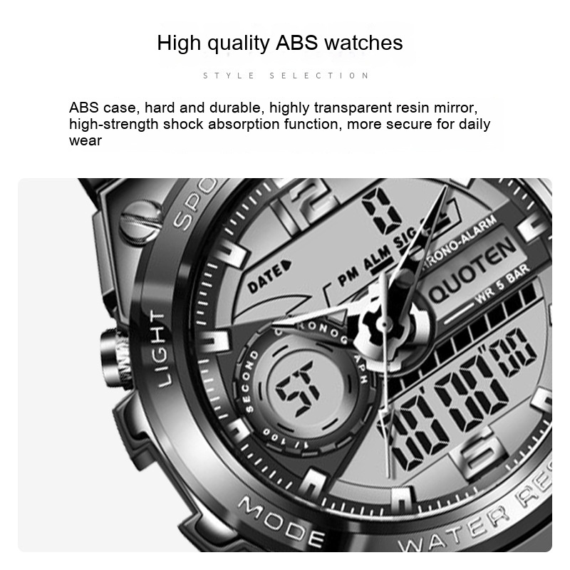 Waterproof Sports Electronic Quartz Watch - Image 7