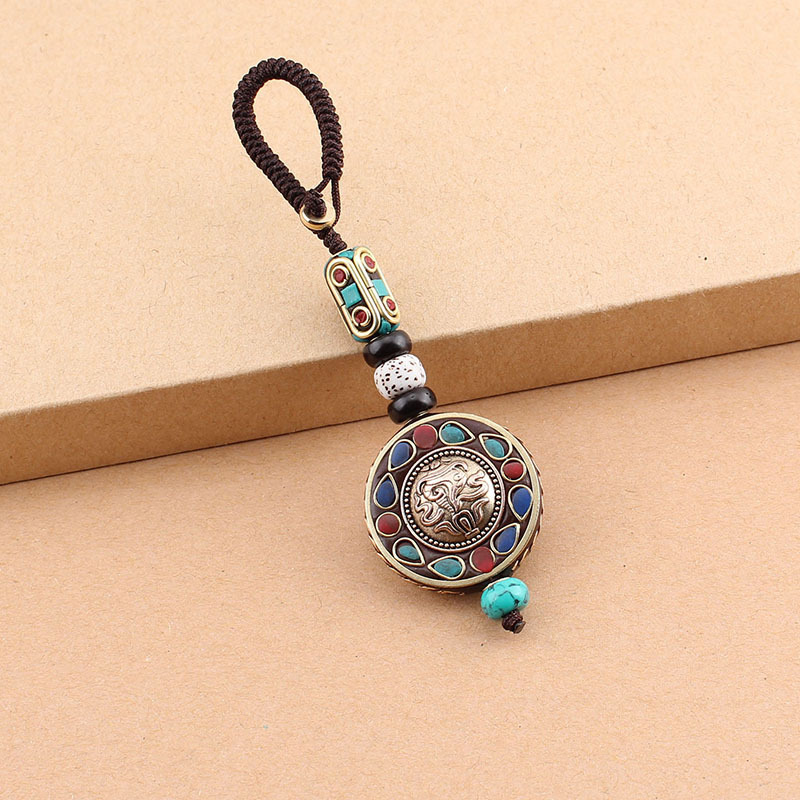 Retro Car Keychain